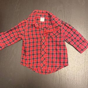 💥3 for $12💥 Old Navy baby flannel button down